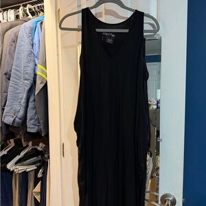 Latched Mama Black Sleeveless Dress